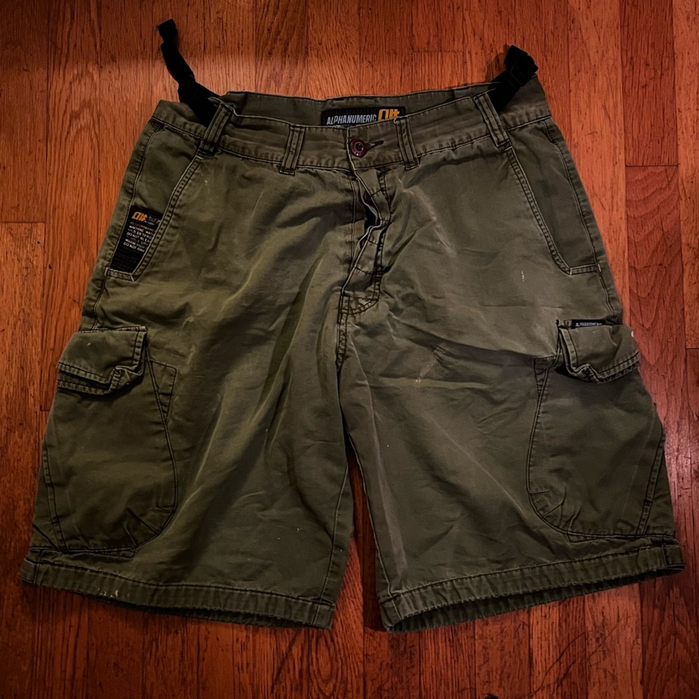 Gorp core Green Cargo Shorts for Men